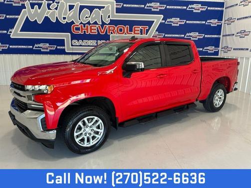 Red Hot 2021 Chevrolet Silverado 1500 LT