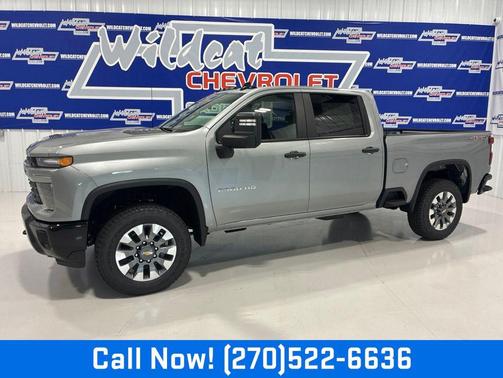 Sterling Gray Metallic 2026 Chevrolet Silverado 2500 Custom