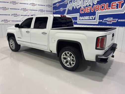 Summit White 2018 GMC Sierra 1500 SLT