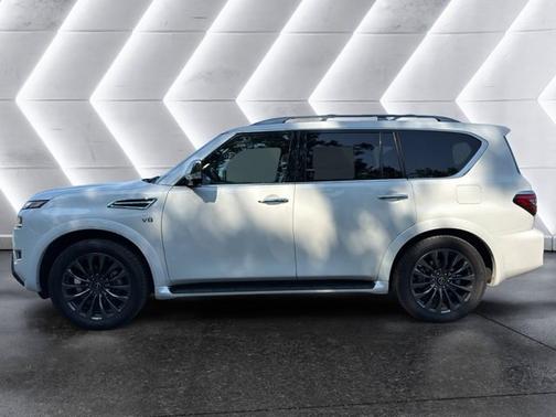 Aspen White 2022 Nissan Armada Platinum