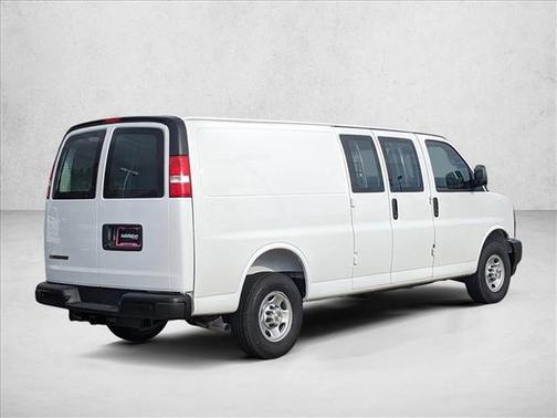 Summit White 2025 Chevrolet Express 3500 RWD 3500 Extended Wheelbase WT
