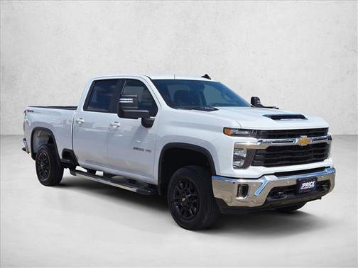 Summit White 2025 Chevrolet Silverado 2500 LT
