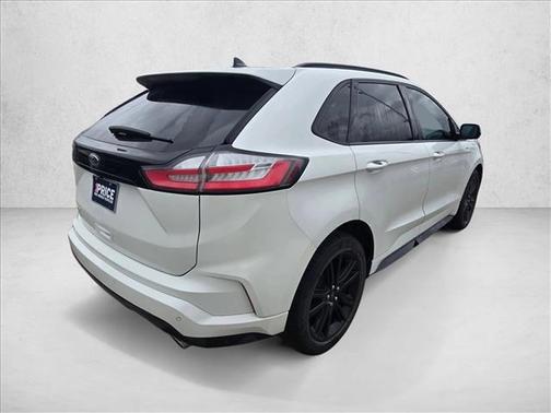 Star White Metallic Tri-Coat 2020 Ford Edge ST