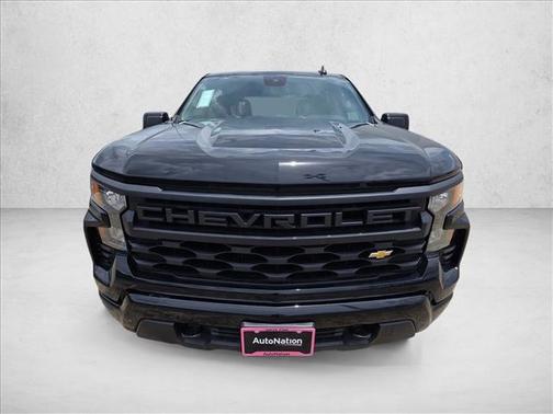Black 2026 Chevrolet Silverado 1500 Custom