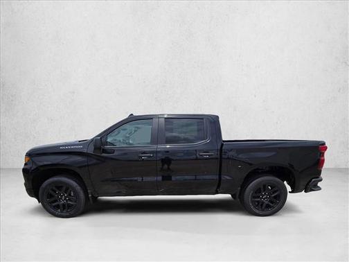 Black 2026 Chevrolet Silverado 1500 Custom