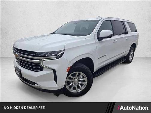 Summit White 2024 Chevrolet Suburban LT
