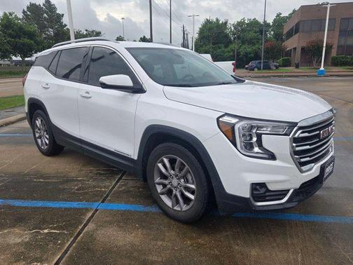 Summit White 2023 GMC Terrain SLT