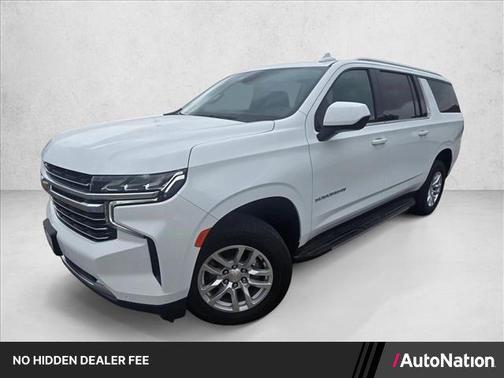 Summit White 2024 Chevrolet Suburban LT