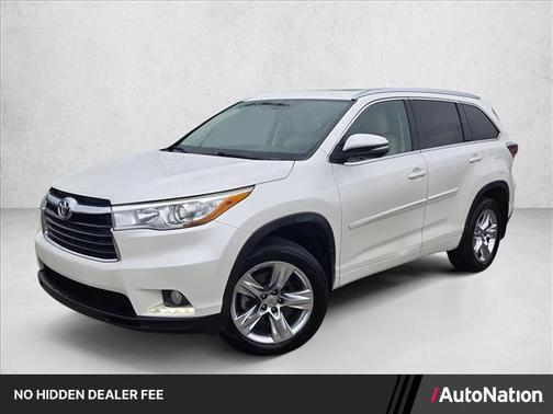 Blizzard Pearl 2014 Toyota Highlander Limited