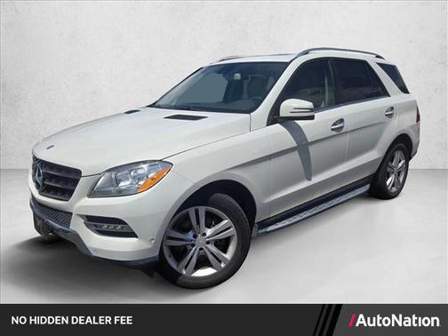 Diamond White Metallic 2013 Mercedes-Benz M-Class ML 350