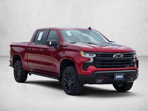 Radiant Red Tintcoat 2025 Chevrolet Silverado 1500 LT Trail Boss
