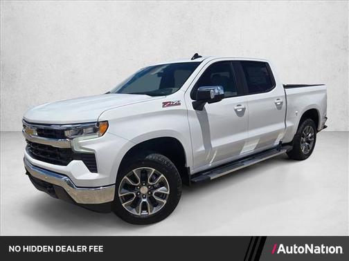 Summit White 2026 Chevrolet Silverado 1500 LT