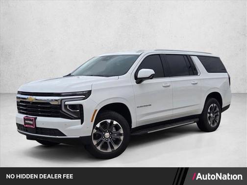Summit White 2026 Chevrolet Suburban LS