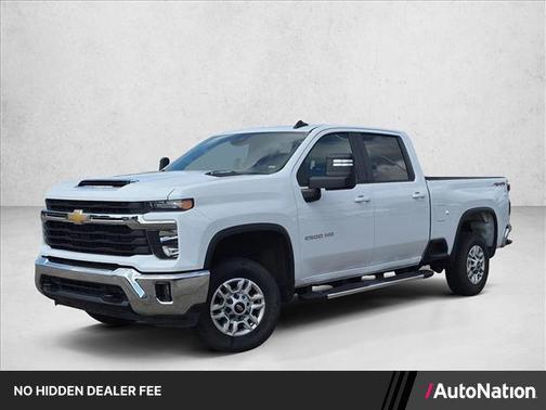 Summit White 2025 Chevrolet Silverado 2500 LT