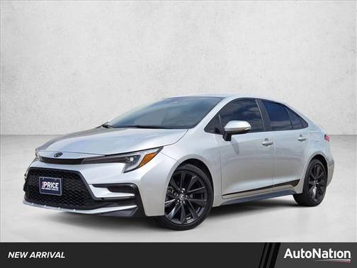 Classic Silver Metallic 2023 Toyota Corolla SE