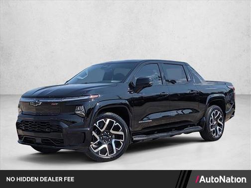 Black 2024 Chevrolet Silverado EV First-Edition RST 4WD
