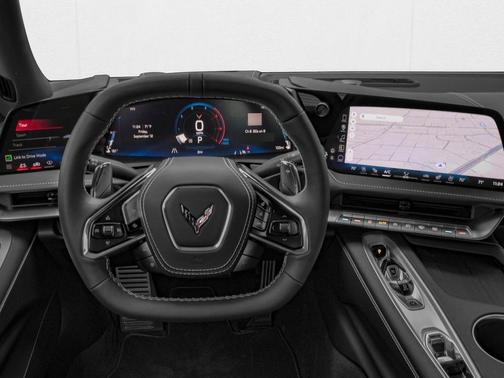 Arctic White 2026 Chevrolet Corvette Stingray w/1LT