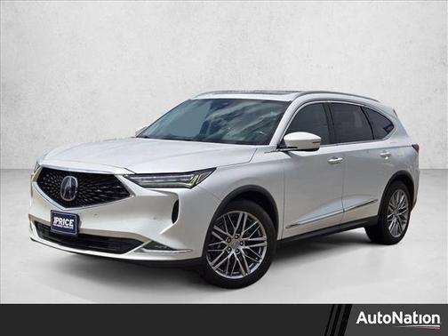 Platinum White Pearl 2022 Acura MDX Advance Package