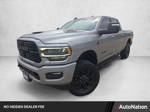 Billet Silver Metallic Clearcoat 2024 RAM 2500 Laramie Crew Cab 4x4 6'4' Box