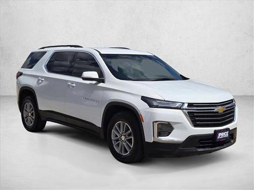 Summit White 2023 Chevrolet Traverse LT Cloth