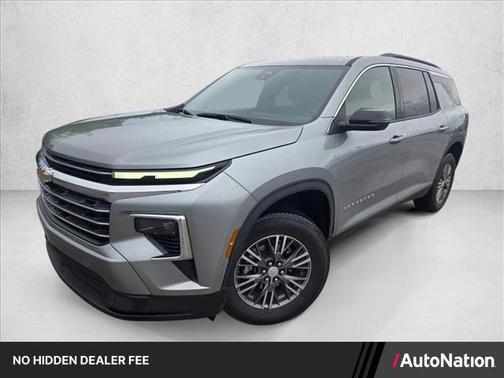 Sterling Gray Metallic 2026 Chevrolet Traverse LT