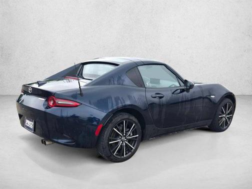 Deep Crystal Blue Mica 2025 Mazda MX-5 Miata RF Grand Touring
