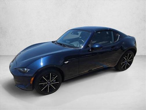 Deep Crystal Blue Mica 2025 Mazda MX-5 Miata RF Grand Touring