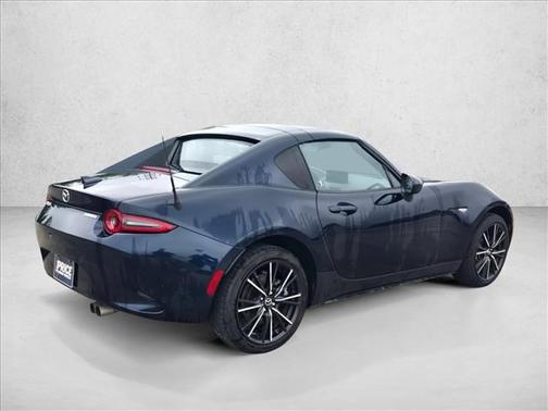 Deep Crystal Blue Mica 2025 Mazda MX-5 Miata RF Grand Touring