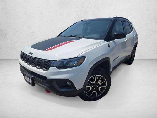 Bright White Clearcoat 2026 Jeep Compass Trailhawk