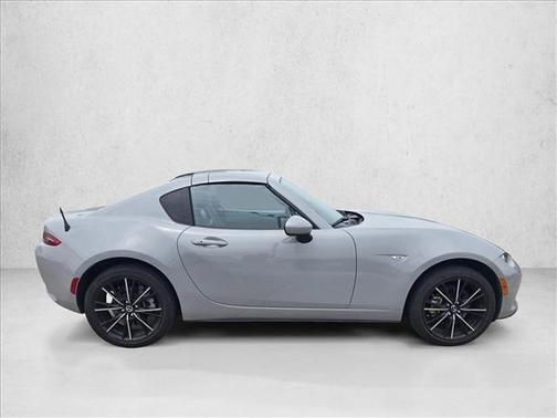 Aero Gray Metallic 2025 Mazda MX-5 Miata RF Grand Touring