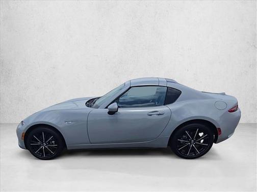 Aero Gray Metallic 2025 Mazda MX-5 Miata RF Grand Touring