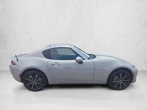 Aero Gray Metallic 2025 Mazda MX-5 Miata RF Grand Touring