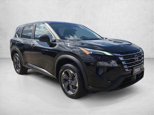 Super Black 2025 Nissan Rogue SV