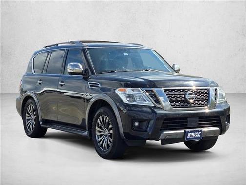 Super Black 2018 Nissan Armada Platinum