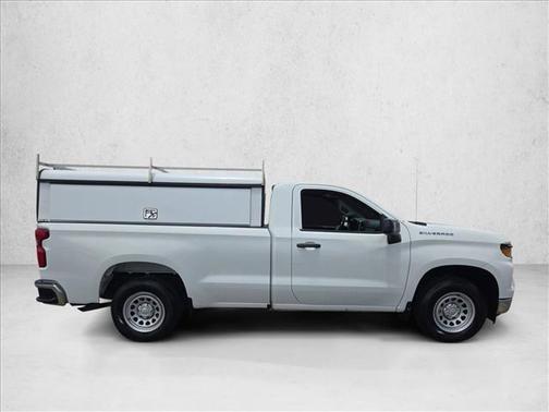 Summit White 2023 Chevrolet Silverado 1500 WT
