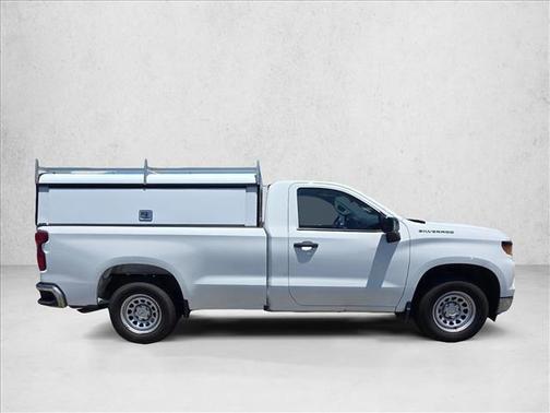 Summit White 2023 Chevrolet Silverado 1500 WT