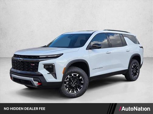 Polar White Tricoat 2026 Chevrolet Traverse AWD Z71