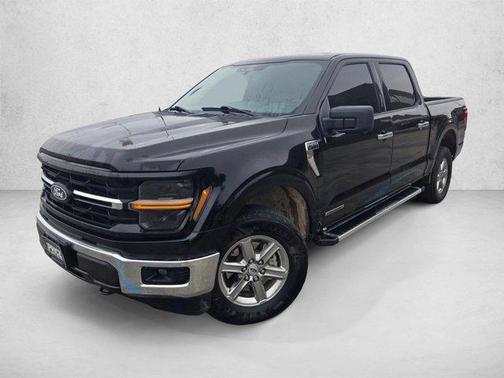 AGATE BLACK METALLIC 2024 Ford F-150 XLT