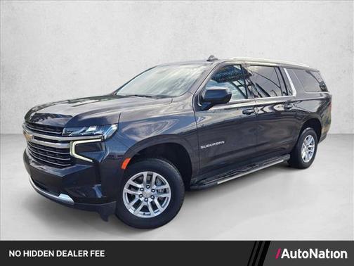 Dark Ash Metallic 2024 Chevrolet Suburban LT