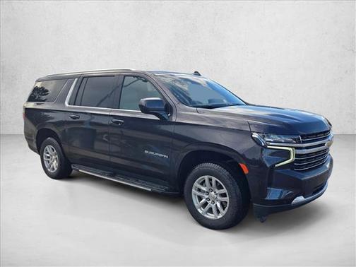 Dark Ash Metallic 2024 Chevrolet Suburban LT