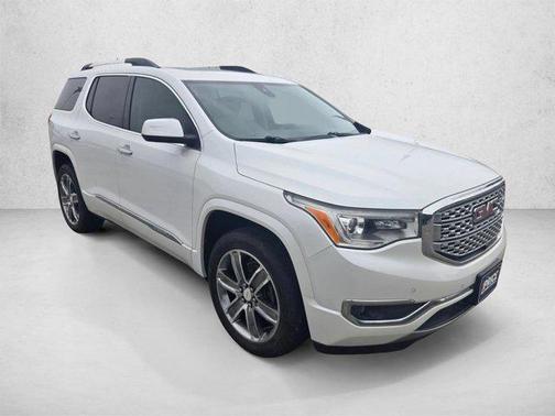 White Frost Tricoat 2017 GMC Acadia Denali