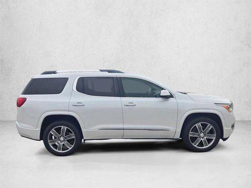 White Frost Tricoat 2017 GMC Acadia Denali