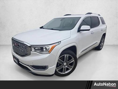 White Frost Tricoat 2017 GMC Acadia Denali