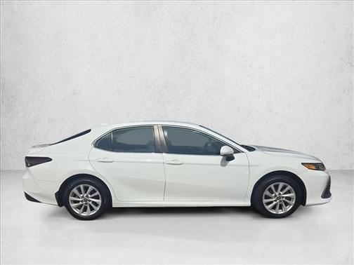 Super White 2021 Toyota Camry LE