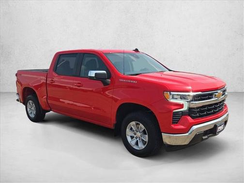Red Hot 2025 Chevrolet Silverado 1500 LT