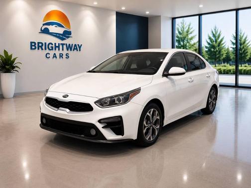 Clear White 2020 Kia Forte LXS