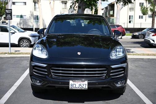 Black 2017 Porsche Cayenne Platinum Edition