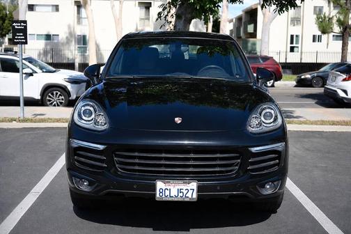 Black 2017 Porsche Cayenne Platinum Edition