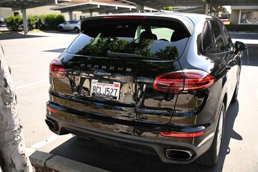 Black 2017 Porsche Cayenne Platinum Edition