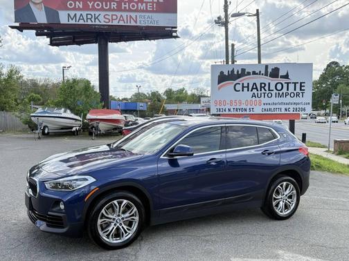 Blue 2018 BMW X2 xDrive28i AWD 4dr SUV